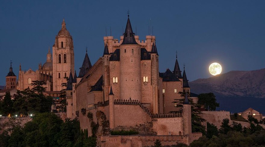 Alcázar of Segovia, Segovia, Castile and León, Spain